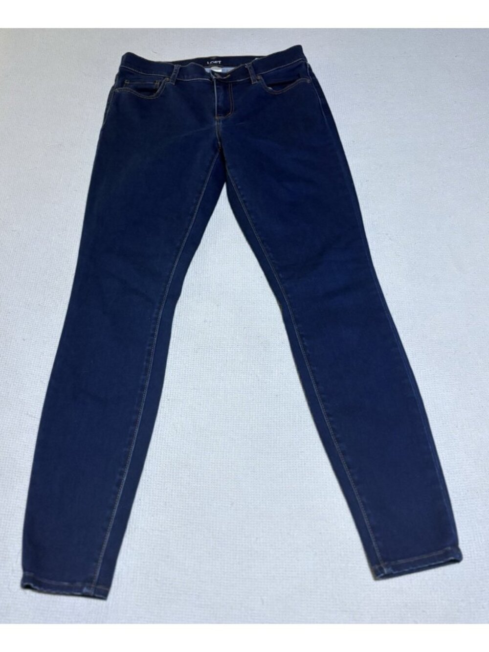LOFT Outlet Womens Size 4 Legging Jeans Dark Wash Stretch Skinny Denim